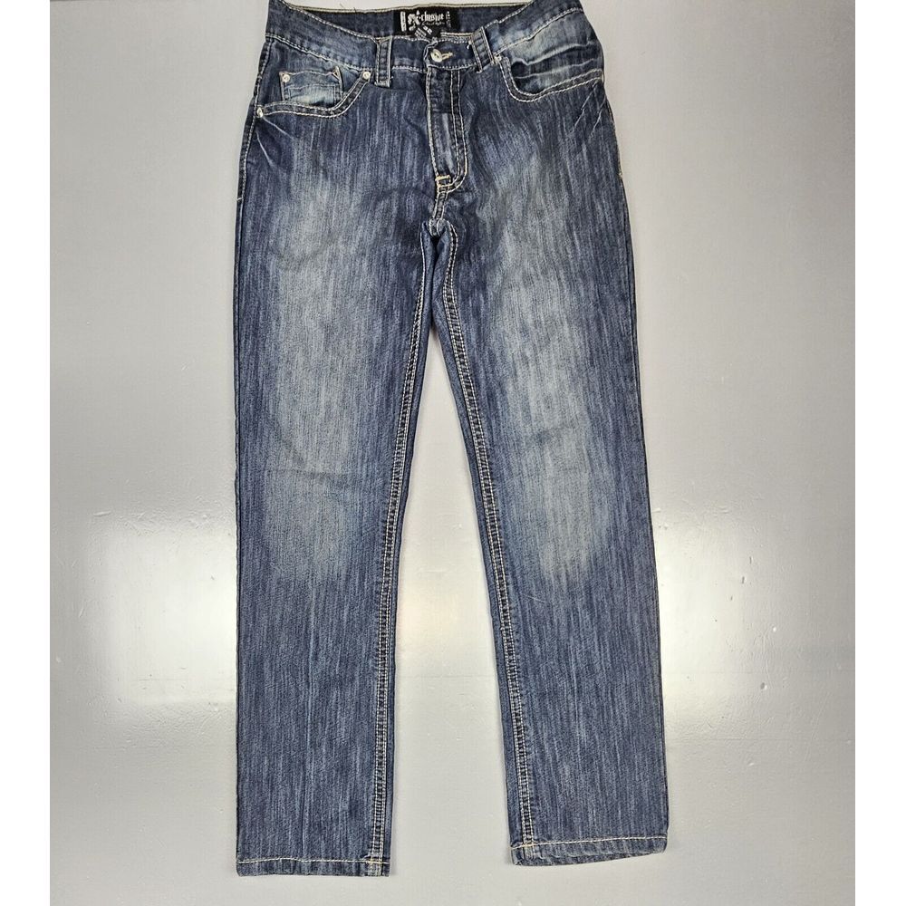 SouthPole Jeans Mens 32x33. Exclusive Edition Relaxed Fit Hip Hop y2k Blue Denim